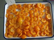 Качество еды законсервировало половины абрикоса в естественном соке 2650мл с 10-12% Брикс