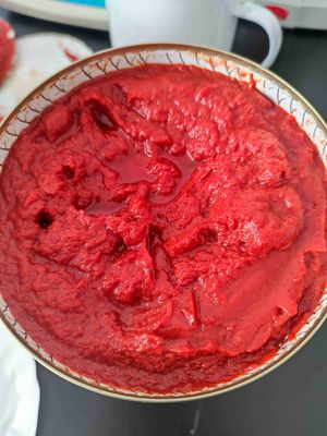 Кошерная консервированная томатная паста с 4 граммами сахара