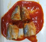 Мягкая скумбрия вкуса законсервировала рыб/залуживанной скумбрии в томатном соусе никакая примесь