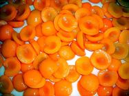 Китайское верхнее качество законсервировало кусок абрикоса половин абрикосов в светлом сиропе