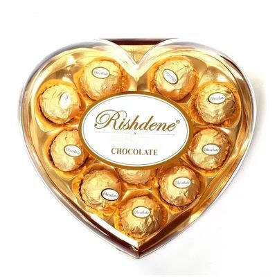 T.12 HEART Wafer Coat Sweet Chocolate 132 г для розничной торговли