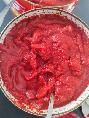 Паровая переработка Консервированный томатный соус 100% свежее томатное сырье