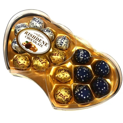 Подарочная коробка 16pcs шоколада сердца двойника T16 сформированное сердцем